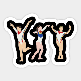 Romanian Trio Sticker